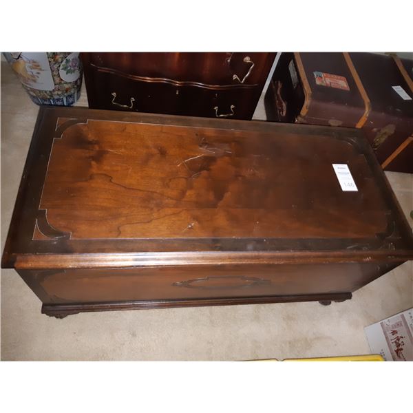 Antique Cedar Chest Cat C