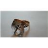 Image 5 : 14 K Gold Band Costume Ring Cat A