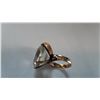 Image 6 : 14 K Gold Band Costume Ring Cat A