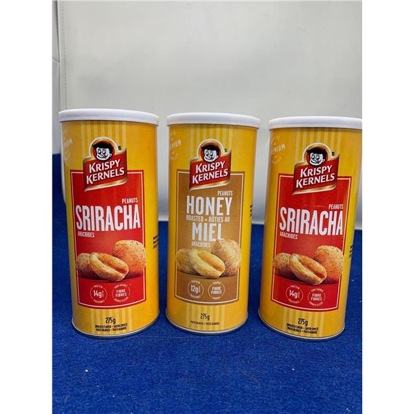 Krispy Kernels Assorted Flavour Peanuts (3 x 275g)