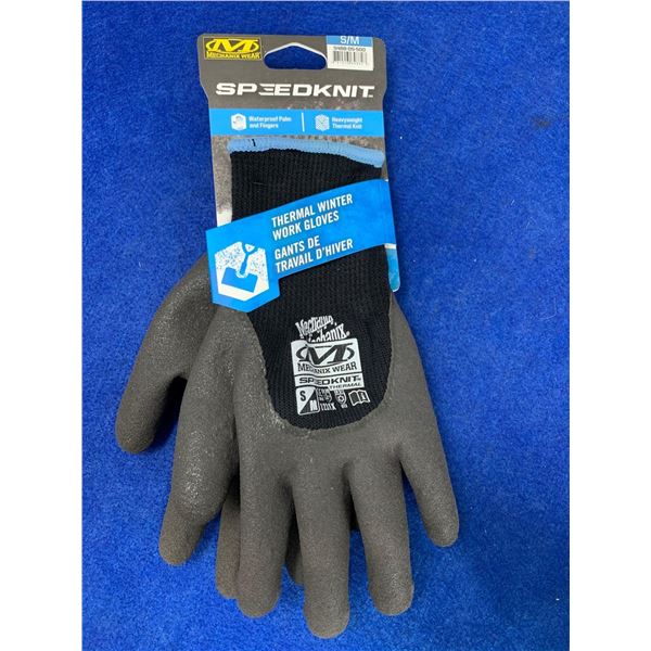 Mechanix Wear Speedknit Waterproof Heavyweight Thermal Winter Work Gloves (S/M)