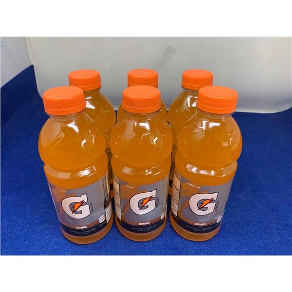 Gatorade Electrolyte Beverage (6 x 591ml)- Orange