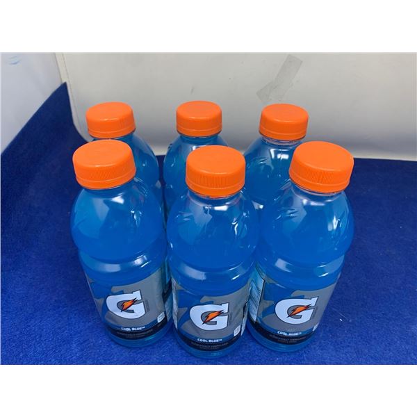 Gatorade Electrolyte Beverage (6 x 591ml)- Cool Blue