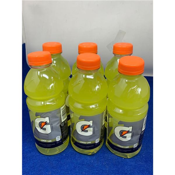 Gatorade Electrolyte Beverage (6 x 591ml)- Lemon-Lime