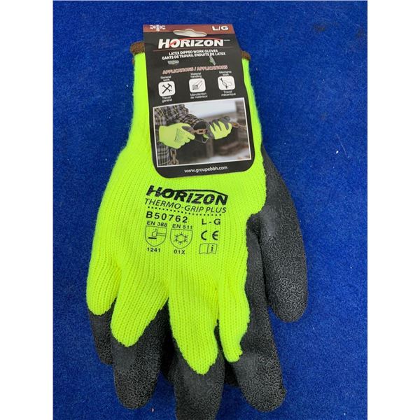 Horizon Latex Dipped Work Gloves (L)
