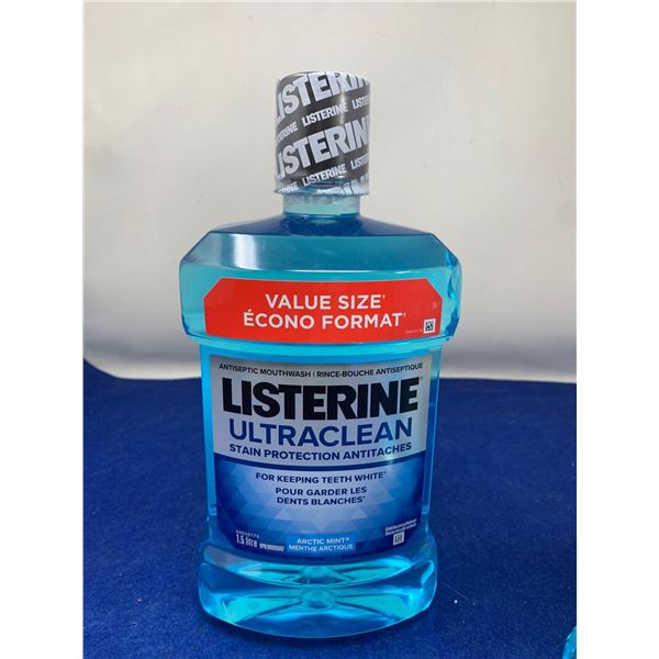 Listerine Ultraclean- Arctic Mint Mouthwash (1.5L)