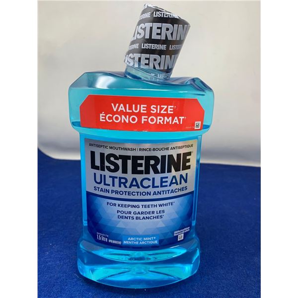 Listerine Ultraclean- Arctic Mint Mouthwash (1.5L)