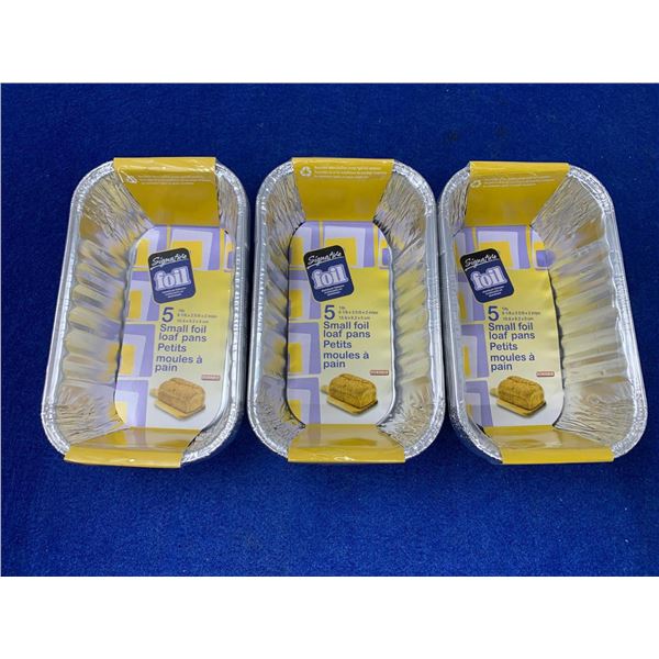 Signature Foil- Small Foil Loaf Pans (5 x 3)