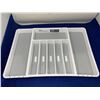 Image 3 : Home Basics Expandable Cutlery Tray (13in-21in x 16in)