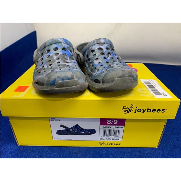 Joybees Children's Shoes (8/9) Blue Camo