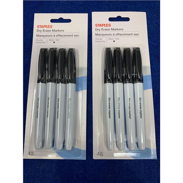 Black Dry Erase Markers (2 x 4)