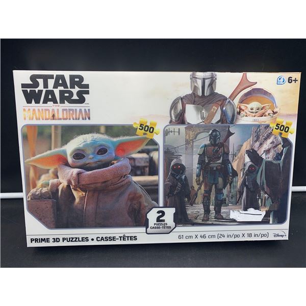 Star Wars Mandalorian Prime 3D Puzzles (2 x 500)