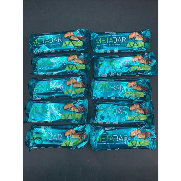 No Sugar Company Metabar Performance Bars (8 x 40g) Chocolate Caramel & Peanut Flavour