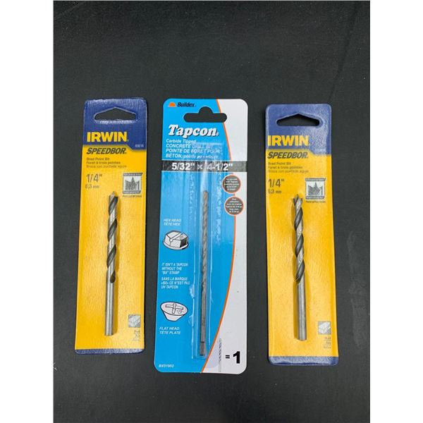 Lot of Assorted Drill Bits