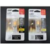 Image 1 : Feit Electric LED Wall Sconce Light Bulb (2 x 25w)