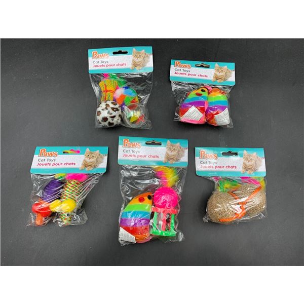 Paws Cat Toys (5ct)