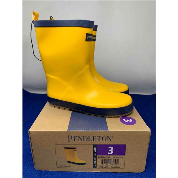 Pendleton Childrens' Rainboots (size 3)
