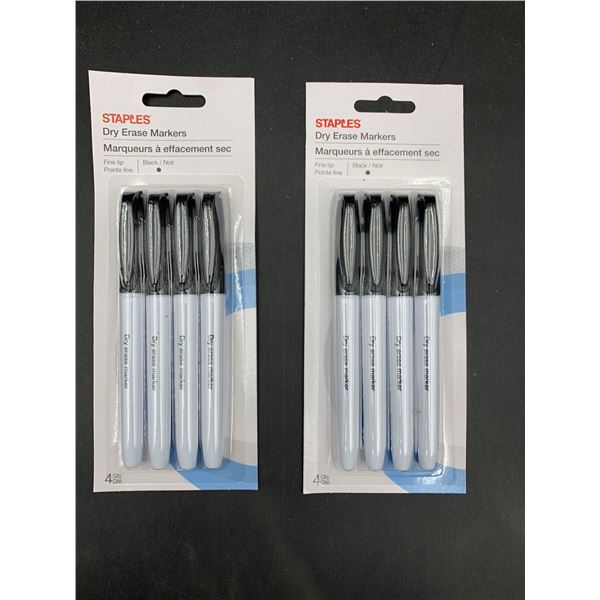 Black Dry Erase Markers (2 x 4)