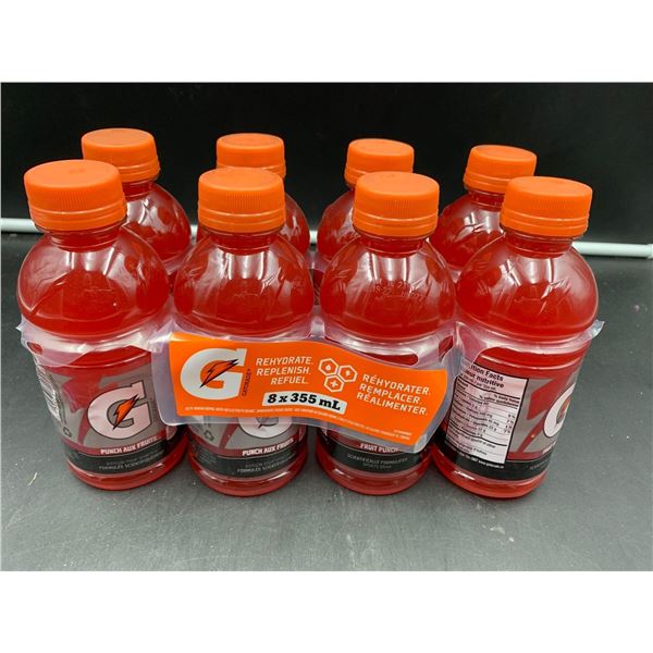 Gatorade Electrolyte Beverage (8 x 355ml) Fruit Punch