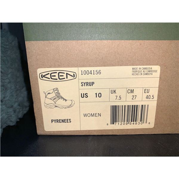 Keen Pyrenees Women's Hiking Boots Size 10 Syrup