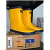 Image 3 : Pendleton Kids Rain Boots Size 1 Yellow