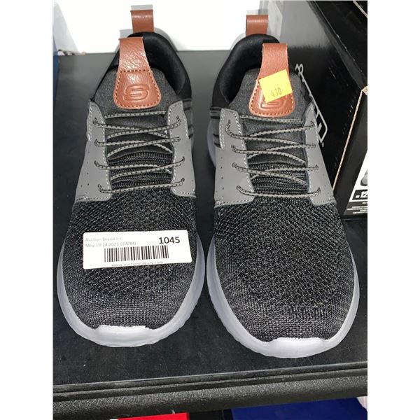 Sketchers Men's Black/Grey Shoes Size 8