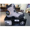 Image 1 : Icon Stormhawk Motorcycle Boots Grey Men's Size 10.5