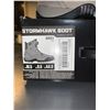 Image 2 : Icon Stormhawk Motorcycle Boots Grey Men's Size 10.5