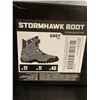 Image 1 : Icon Stormhawk Motorcycle Boots Grey Men's Size 12