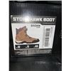 Image 2 : Icon Stormhawk Motorcycle Boots Brown Men's Size 12