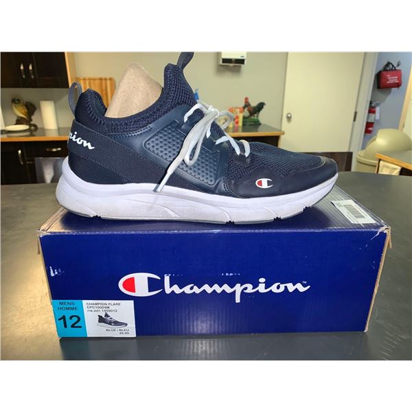 Champion Mens Size 12 Flare Blue Shoes