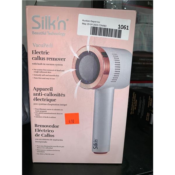 Silk'n' vacuPedi Electric Callus Remover