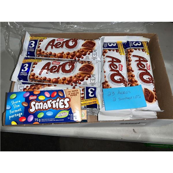 Lot of 25 Chocolate bars