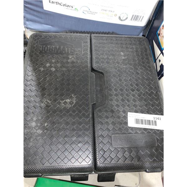 Jobmate 1/2" air impact tool kit with die grinder and accessories with carrying case