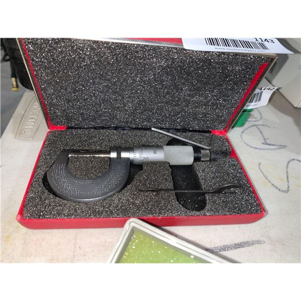 Starrett micrometer