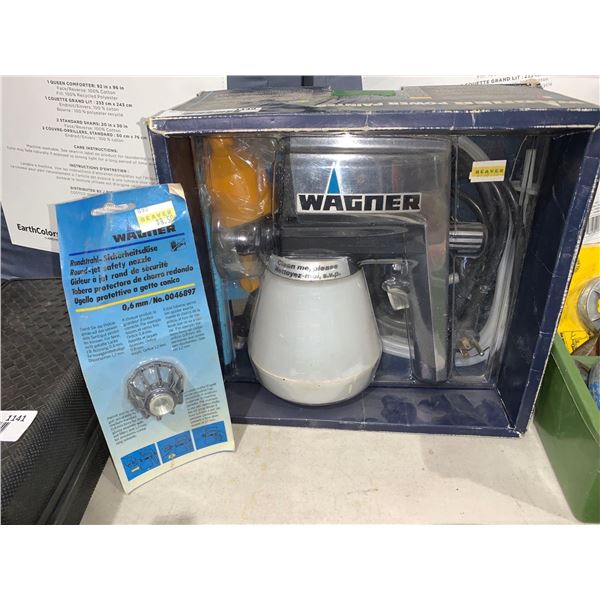 Wagner electric paint sprayer c/w .6mm round jet safety nozzle