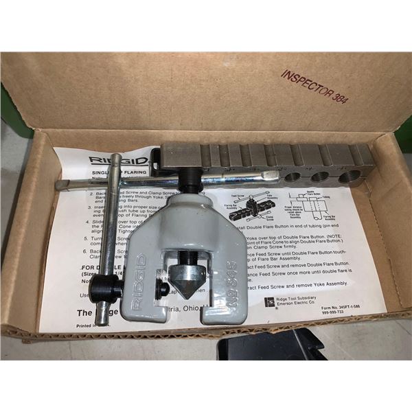 Ridgid no.345 flaring tool