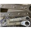 Image 4 : Gray ratcheting offset wrenches and set of S.A.E. regular ratcheting wrenches