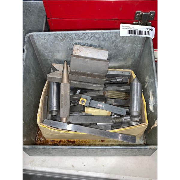Assorted machinist dies,taps and punches