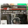 Image 2 : Power Fist 8pc Crowfoot Wrench Set SAE