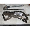 Image 1 : Vice Grip, Locking Chain Clamp & Rigid Tube Bender