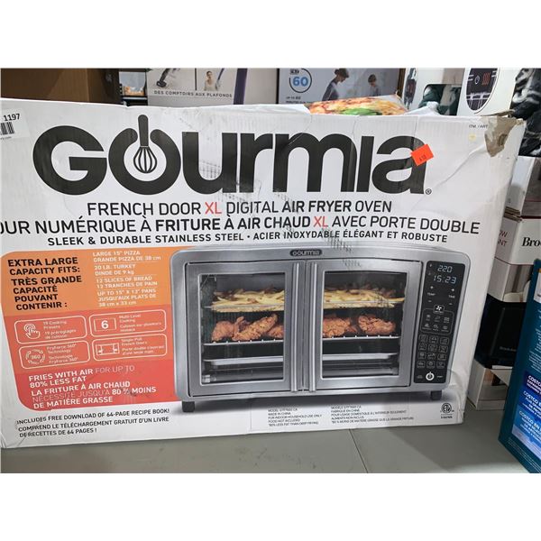 Gourmia French Door XL Digital Air Fryer