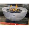 Image 3 : NEW Sunbeam Pearl Concrete Fire Bowl 31.5" x 31.5" x 14.5" Propane or Natural Gas
