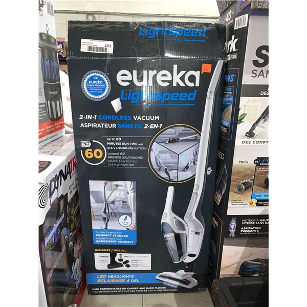 Eureka Lightspeed 2-in1 Cordless Vacuum