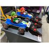 Image 2 : Lot of 2 Mario & Luigi RC Cars