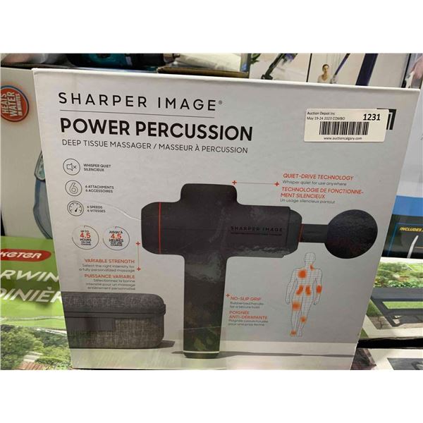Sharper Image Power Percussion Deep Tissue Massager