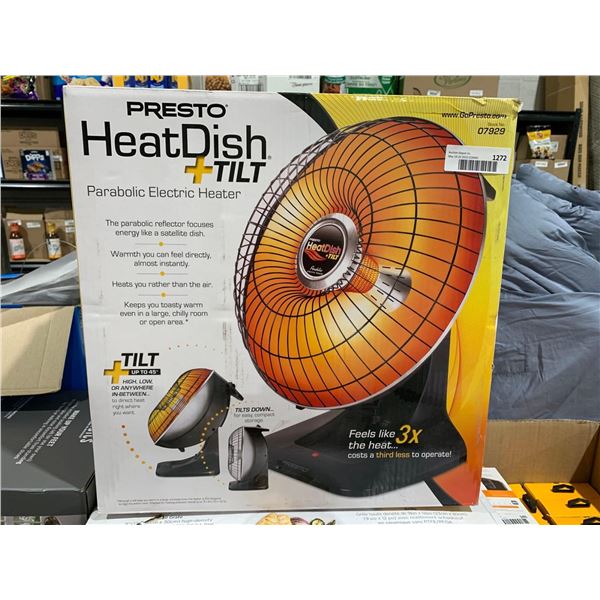 Presto Heat Dish + Tilt