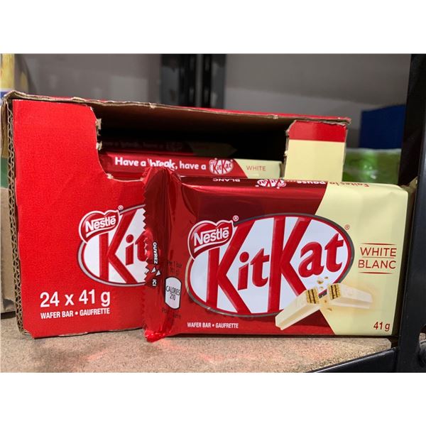 KitKat White Candy Bars 24x41g