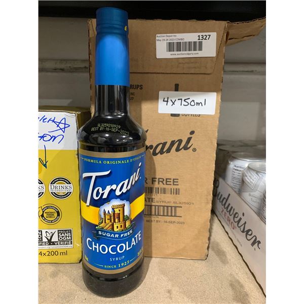 Torani Chocolate Syrup (4x750ml)