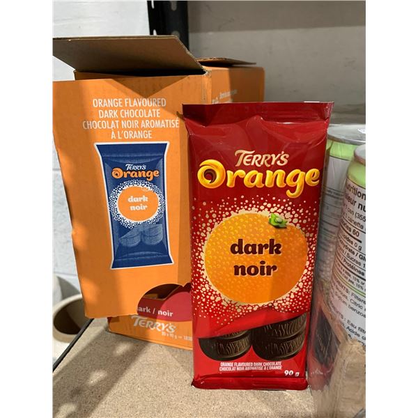Terry's Orange Dark Chocolate Candy Bars 20x90g
